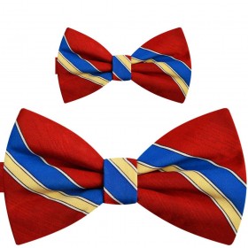 Papioane tată fiu, imprimeu tricolor